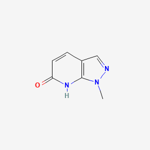 1-Methyl-1H-pyrazolo[3,4-b]pyridin-6(7H)-one