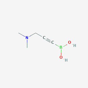 (3-(Dimethylamino)prop-1-yn-1-yl)boronic acid