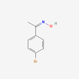 p-Bromoacetophenone oxime, (Z)-