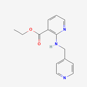 Ethyl 2-((pyridin-4-ylmethyl)amino)nicotinate