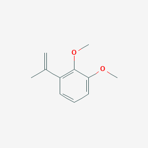 molecular formula C11H14O2 B11925163 1,2-Dimethoxy-3-(prop-1-en-2-yl)benzene CAS No. 37388-12-8