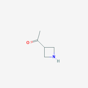 molecular formula C5H9NO B11925183 1-(Azetidin-3-yl)ethanone 