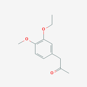 molecular formula C12H16O3 B11925187 1-(3-Ethoxy-4-methoxyphenyl)propan-2-one 