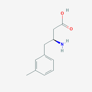 (3S)-3-amino-4-(3-methylphenyl)butanoic Acid