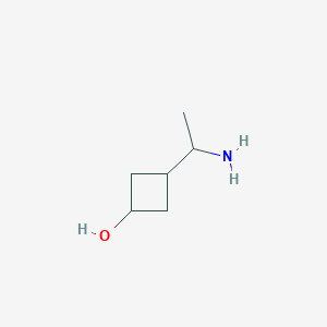 cis-3-(1-Aminoethyl)cyclobutanol