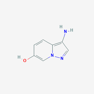 3-Aminopyrazolo[1,5-a]pyridin-6-ol