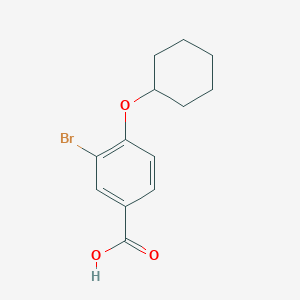 3-Bromo-4-(cyclohexyloxy)benzoic acid