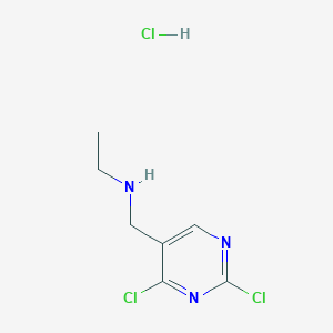 N-((2,4-Dichloropyrimidin-5-yl)methyl)ethanamine hydrochloride