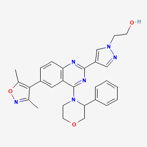 molecular formula C28H28N6O3 B1192538 CN427 