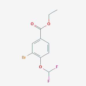 Ethyl 3-bromo-4-(difluoromethoxy)benzoate