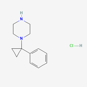 1-(1-Phenylcyclopropyl)piperazine hydrochloride