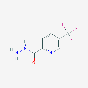 molecular formula C7H6F3N3O B11925577 5-(Trifluoromethyl)picolinohydrazide CAS No. 1046156-31-3