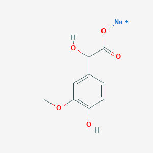 Sodium 2-hydroxy-2-(4-hydroxy-3-methoxyphenyl)acetate