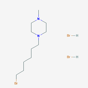 1-(6-Bromohexyl)-4-methylpiperazine Dihydrobromide