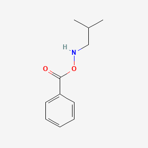 molecular formula C11H15NO2 B11925677 N-Isobutyl-O-benzoylhydroxylamine CAS No. 92787-70-7