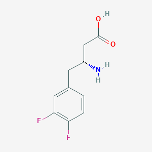 molecular formula C10H11F2NO2 B11925749 H-D-|A-HoPhe(3,4-DiF)-OH 