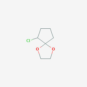 6-Chloro-1,4-dioxaspiro[4.4]nonane