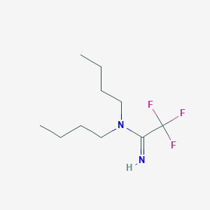 N,N-dibutyl-2,2,2-trifluoroacetimidamide