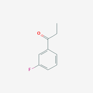 molecular formula C9H9FO B119259 3'-Fluoropropiophenone CAS No. 455-67-4