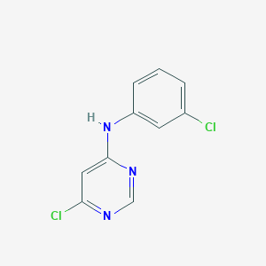 6-chloro-N-(3-chlorophenyl)pyrimidin-4-amine