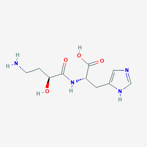 molecular formula C10H16N4O4 B1192597 Carnostatine 