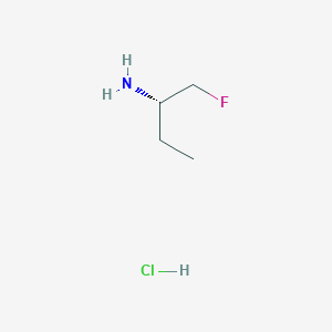 molecular formula C4H11ClFN B11926059 (S)-1-Fluoro-2-butylamine Hydrochloride 