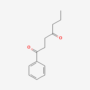 1-Phenylheptane-1,4-dione