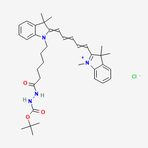 Cyanine5 Boc-hydrazide