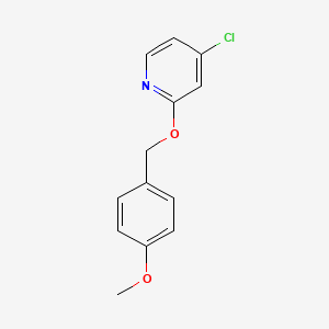 4-Chloro-2-((4-methoxybenzyl)oxy)pyridine