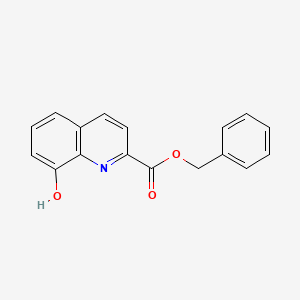 molecular formula C17H13NO3 B11926186 Benzyl 8-hydroxyquinoline-2-carboxylate CAS No. 1072830-83-1