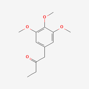 molecular formula C13H18O4 B11926203 1-(3,4,5-Trimethoxyphenyl)butan-2-one 