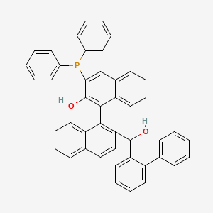 2'-[2-Biphenylyl(hydroxy)methyl]-2-hydroxy-3-(diphenylphosphino)-[1,1'-binaphthalene]