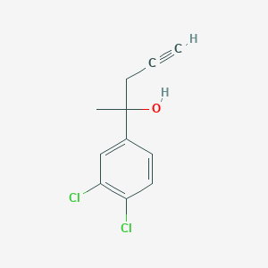 2-(3,4-Dichlorophenyl)-4-pentyn-2-ol