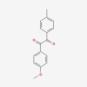 molecular formula C16H14O3 B11926351 1-(4-Methoxyphenyl)-2-(p-tolyl)ethane-1,2-dione CAS No. 33425-19-3