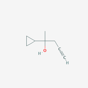 2-Cyclopropyl-4-pentyn-2-ol