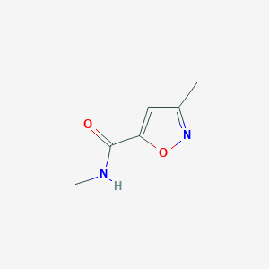 molecular formula C6H8N2O2 B11926542 N,3-dimethylisoxazole-5-carboxamide CAS No. 27144-51-0