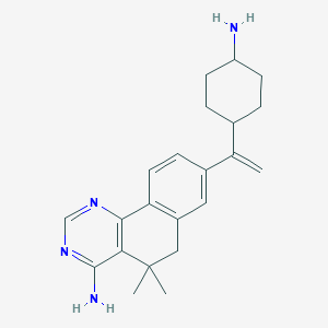 molecular formula C22H28N4 B1192661 DS42450411 