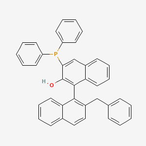 2'-Benzyl-2-hydroxy-3-(diphenylphosphino)-[1,1'-binaphthalene]