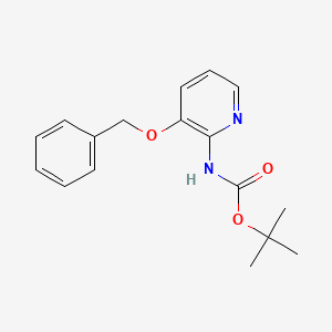 molecular formula C17H20N2O3 B11926848 tert-Butyl (3-(benzyloxy)pyridin-2-yl)carbamate 