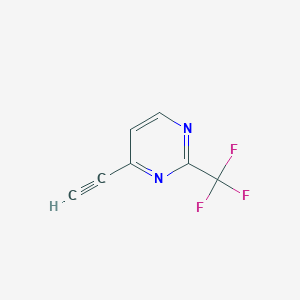 4-Ethynyl-2-(trifluoromethyl)pyrimidine