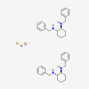 Nickel(2+) (1S)-N1,N2-dibenzylcyclohexane-1,2-diamine (1S,2S)-N1,N2-dibenzylcyclohexane-1,2-diamine dibromide