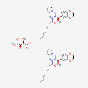 molecular formula C50H78N4O14 B1192694 他利格鲁他酒石酸盐 CAS No. 928659-70-5