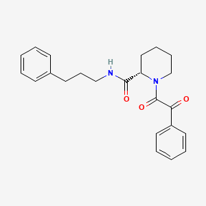 molecular formula C23H26N2O3 B1192695 ElteN378 