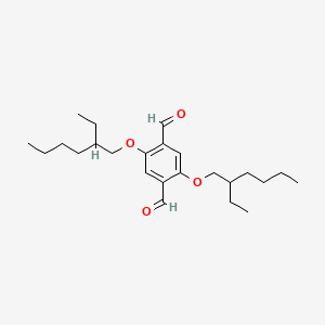 molecular formula C24H38O4 B11926951 2,5-Bis((2-ethylhexyl)oxy)terephthalaldehyde 