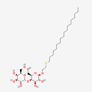 molecular formula C32H62O11S B11926969 alpha-D-GAL-[1->4]-beta-D-GAL-1->O-OTE 