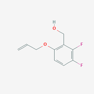 molecular formula C10H10F2O2 B11927010 6-(Allyloxy)-2,3-difluorobenzyl Alcohol 