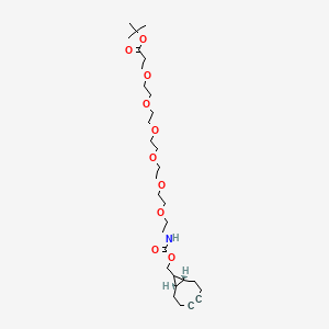 molecular formula C30H51NO10 B1192709 endo-BCN-PEG6-叔丁酯 