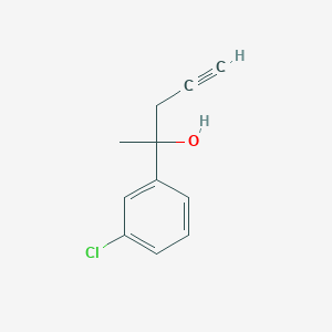 2-(3-Chlorophenyl)-4-pentyn-2-ol