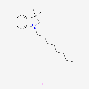 2,3,3-Trimethyl-1-octyl-3H-indol-1-ium iodide