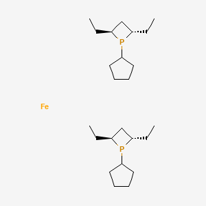 1,1'-bis[(2S,4S)-2,4-diethyl-1-phosphetanyl]-Ferrocene